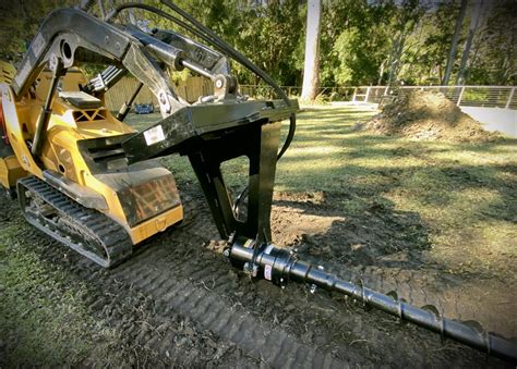 Horizontal Boring Attachment Boring for Skid Steers